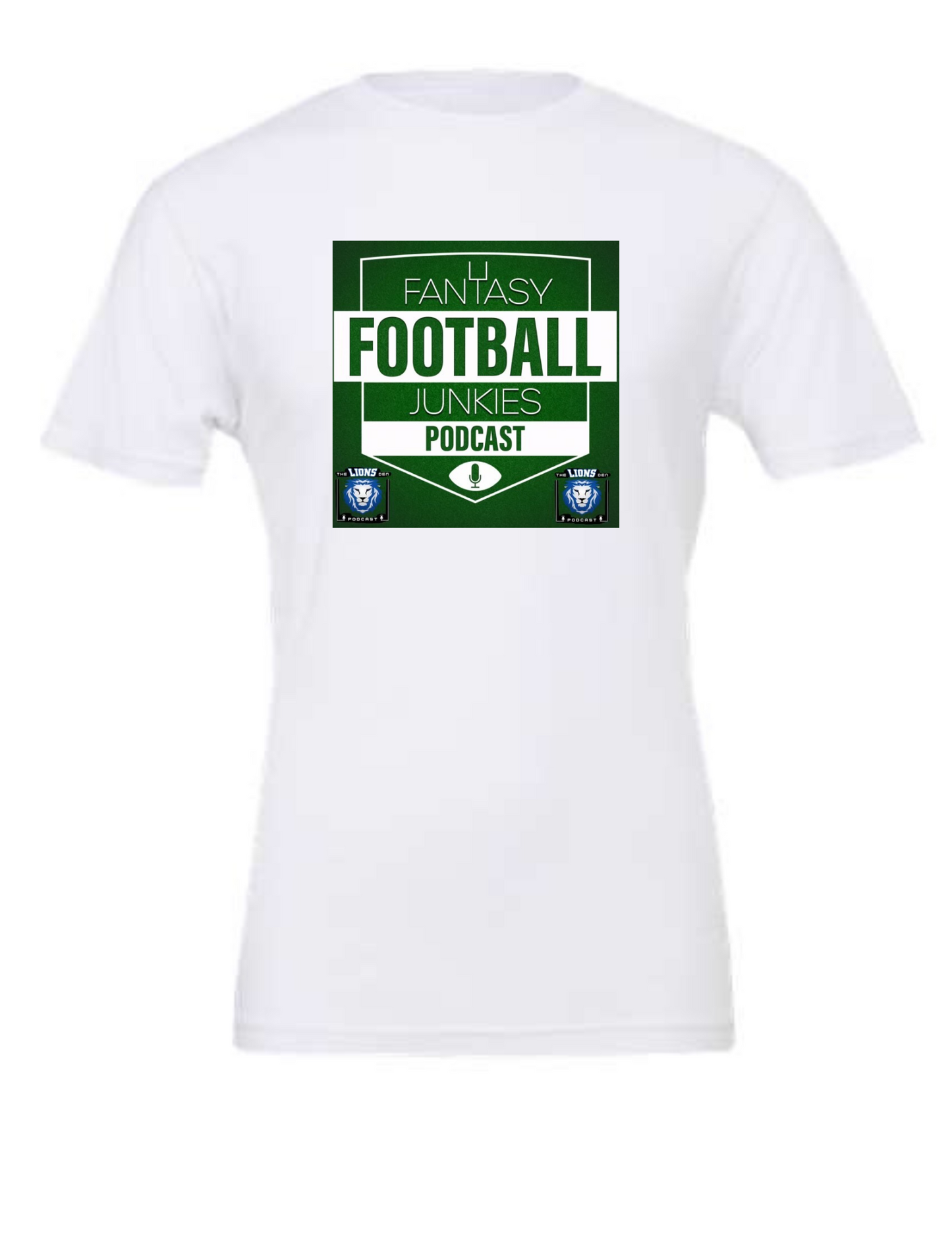 Fantasy Football Junkies podcast T-shirt