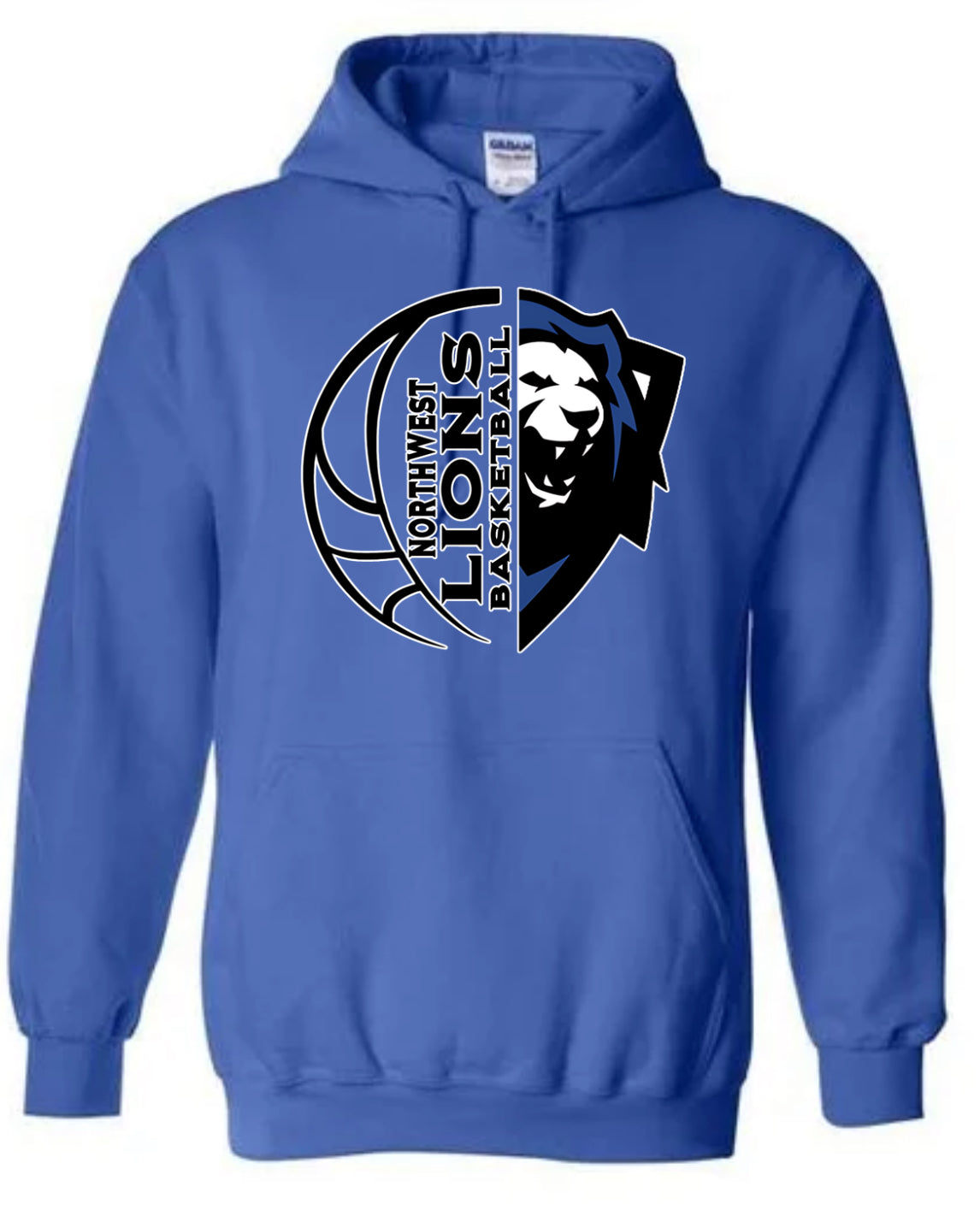 Lions Basketball half lion