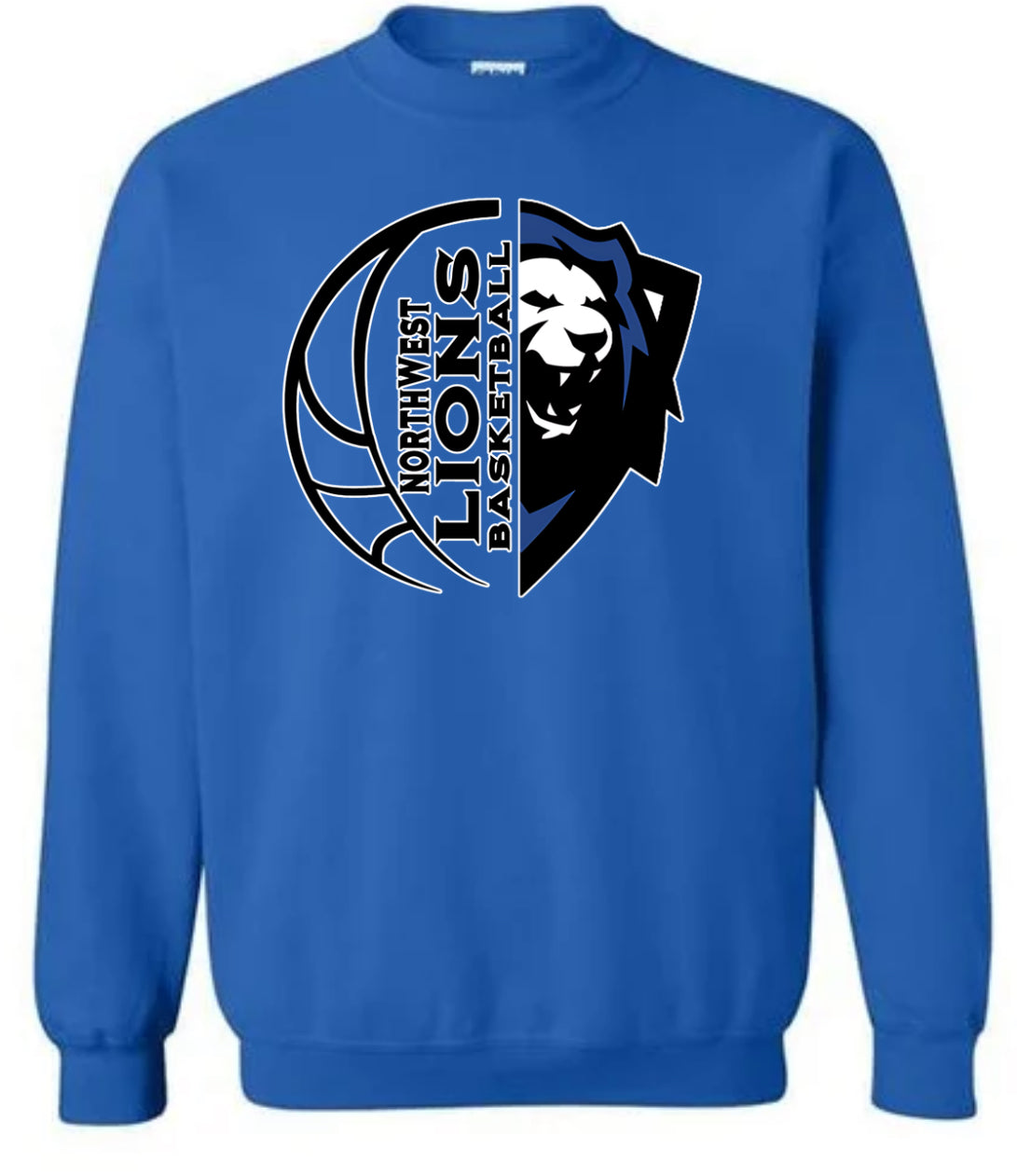 Lions Basketball half lion