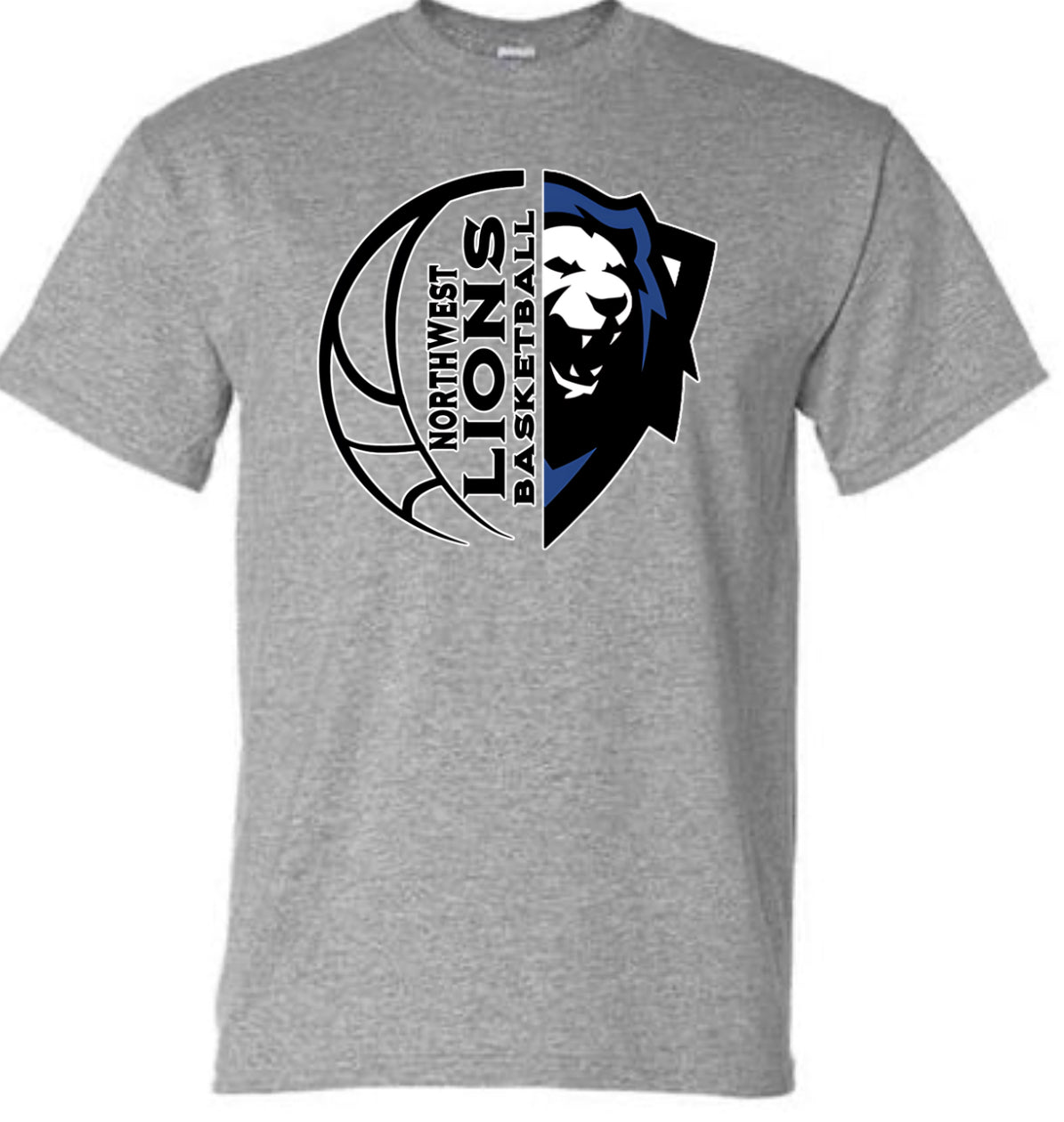 Lions Basketball half lion